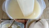 Receita antiga de sabão líquido super espumoso que rende muito, fiz com pouca coisa e rendeu 23 litros! Lavei louça, roupa e chão…Ver mais
