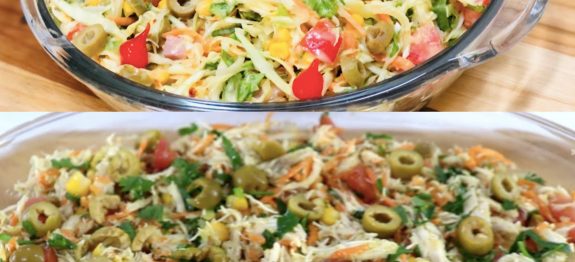 Salada Mista de 5 minutos, aprendi no fim de ano e agora faço todo dia nos meus almoços…Ver mais