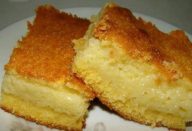 Bolo de fubá no liquidificador, camada macia e um recheio bem cremoso