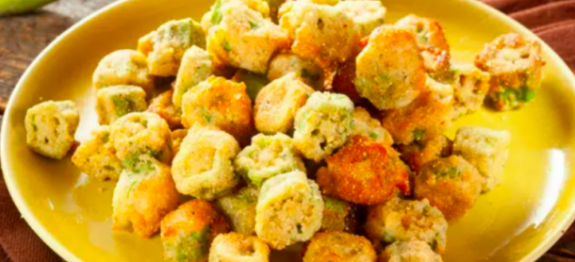 Quiabinho Crock de 3 minutos, o melhor jeito de comer quiabo é assim, com arroz e feijão fica delicioso