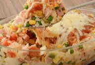 Arroz no forno super temperado, igual melhor que os de restaurante