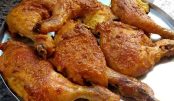 Coxa e sobrecoxa de frango na maionese assado no forno bem temperadinha e com casquinha