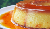Misturei 2 ingredientes que tinha no armário e fiz um delicioso pudim sem ovos de 2 ingredientes