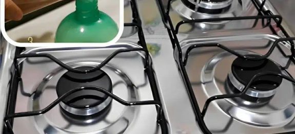 Misturinha caseira para limpar fogão, limpa como mágica e deixa brilhando como novo