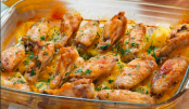 Asinha de frango feia no azeite, aqui tenho que fazer 3 formas pra não dar briga