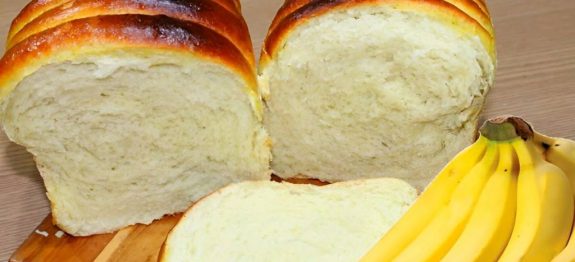 Pão de banana fofinho