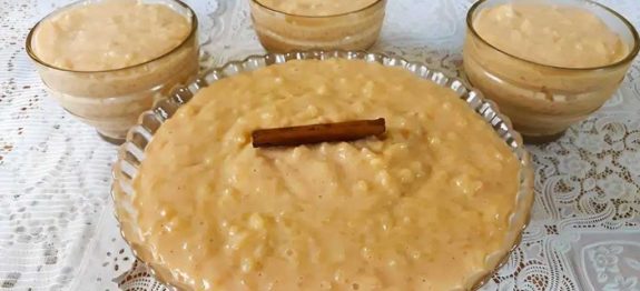 Arroz doce moreninho