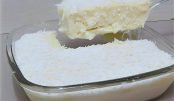 Sobremesa gelada de coco, pensa numa sobremesa que mais parece uma nuvem no céu