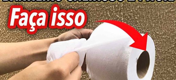 Seu banheiro cheiroso por 24 horas usando essa dica caseira simples